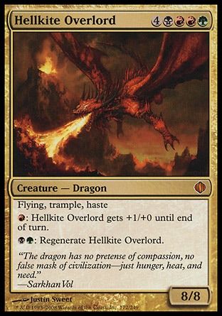 Hellkite Overlord (Shards of Alara) Trading Card