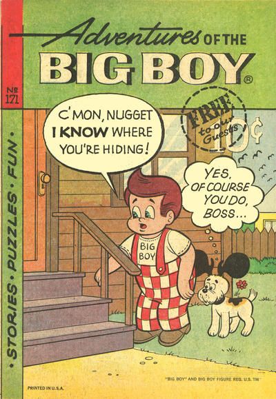 Adventures of Big Boy #171 Comic