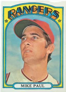 Mike Paul 1972 Topps #577 Sports Card