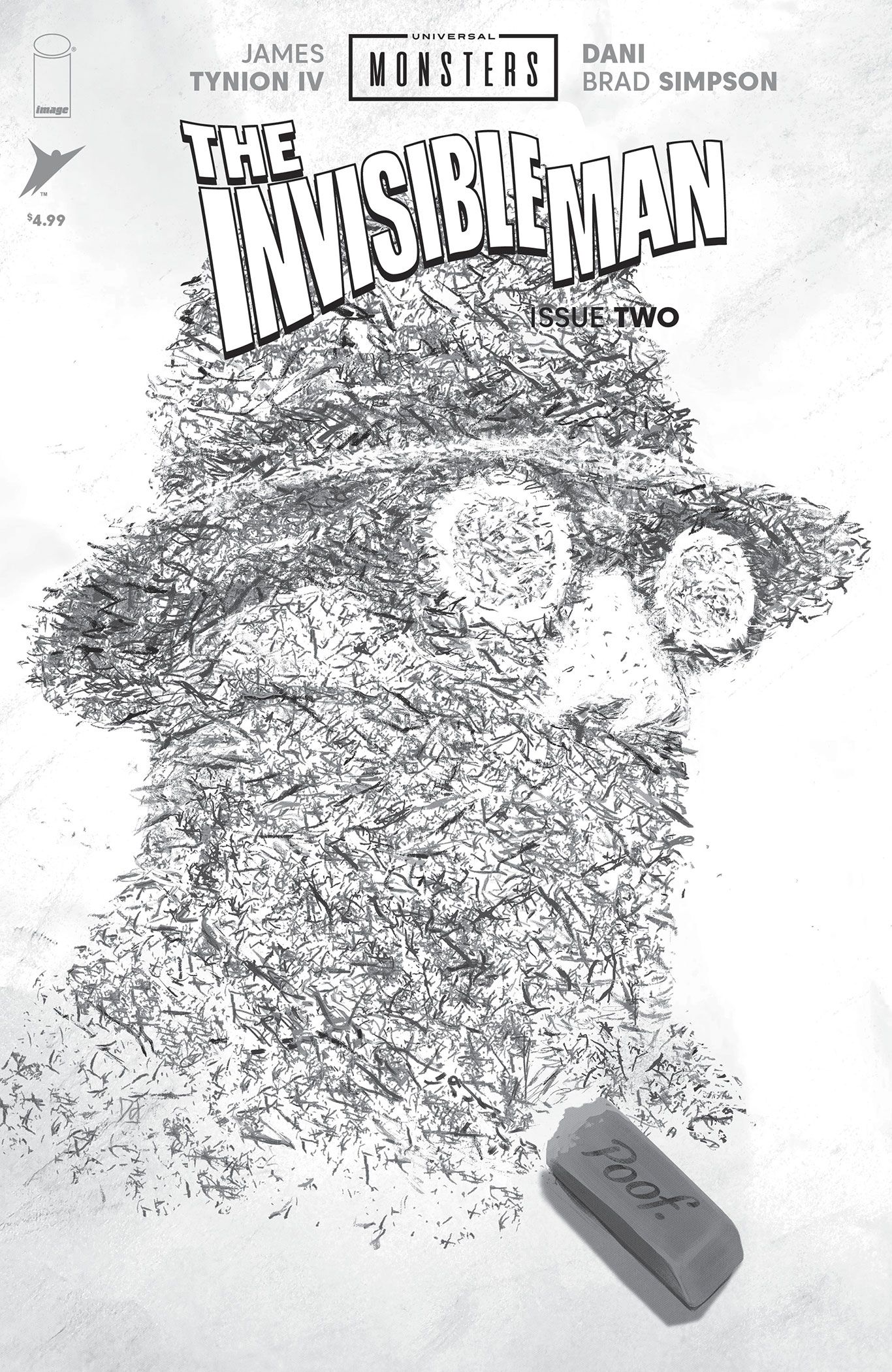Universal Monsters: The Invisible Man #2 (Cvr D Inc 1:25 Mike Del Mundo Classic Horror Variant) Comic
