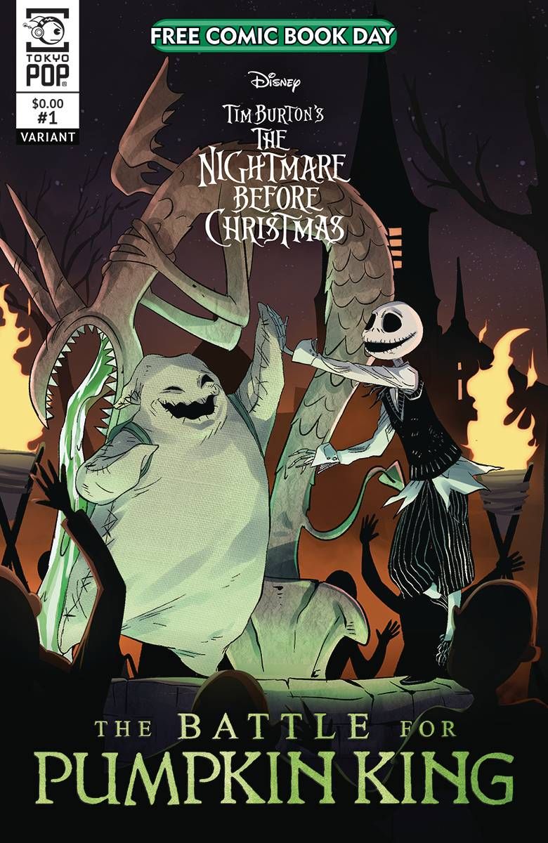 Free Comic Book Day 2023: The Nightmare Before Christmas - The Battle For Pumpkin King Comic