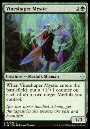 Vineshaper Mystic (Ixalan) Trading Card