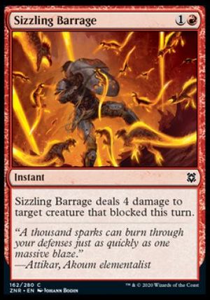 Sizzling Barrage (Zendikar Rising)