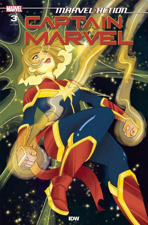 Marvel Action: Captain Marvel #3 (10 Copy Nicole Goux Cover Cover)