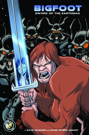 Bigfoot Sword Of The Earthman #3 (Cover B Hamann &amp; Rivera)