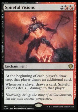 Spiteful Visions (Starter Commander Decks) Trading Card