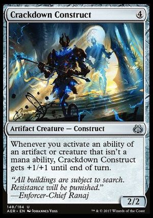 Crackdown Construct (Aether Revolt)