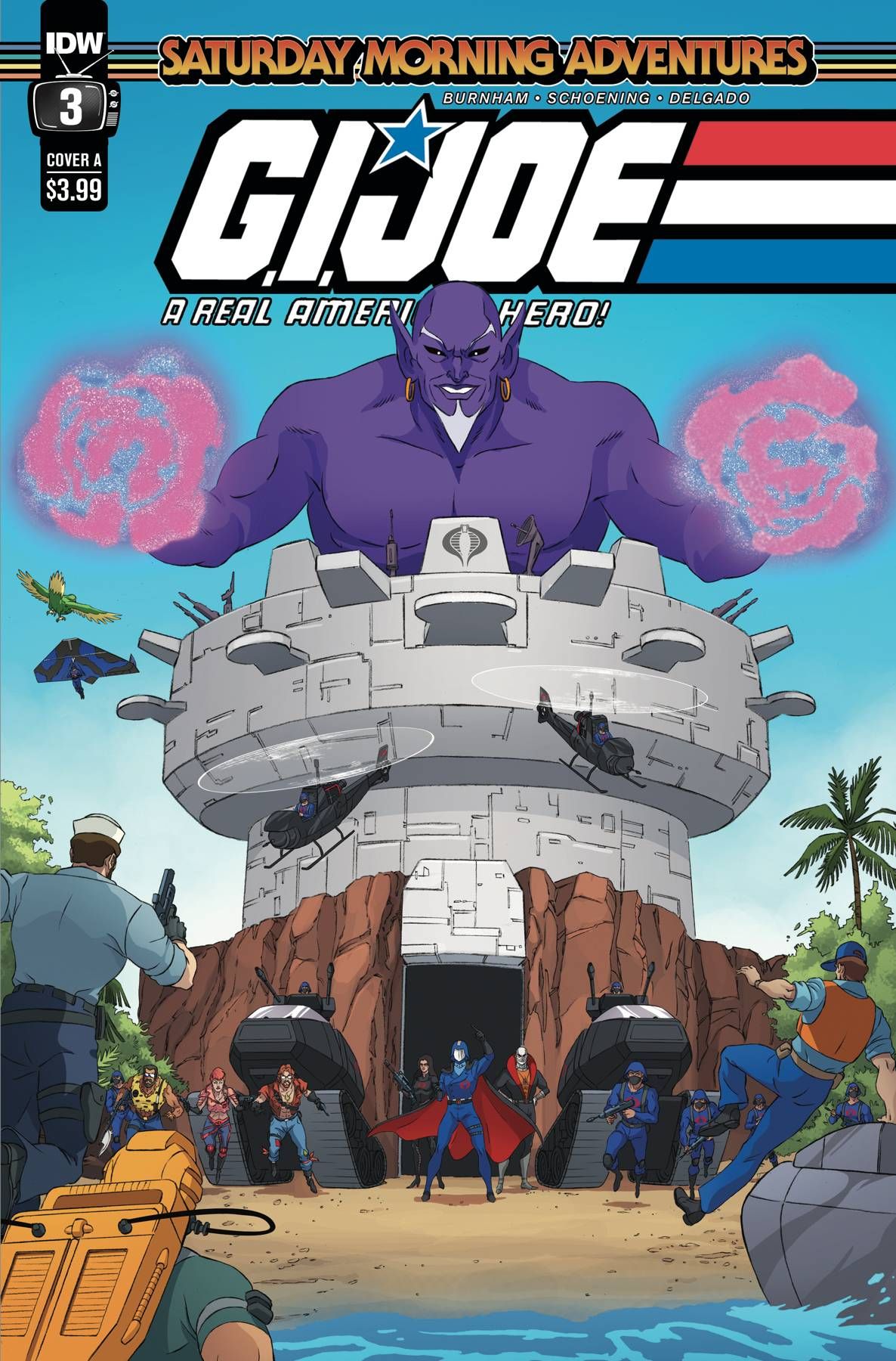 G.I. Joe: A Real American Hero - Saturday Morning Adventures #3 Comic