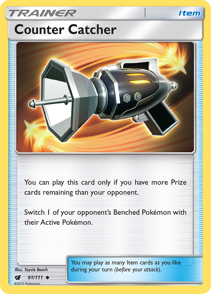 Counter Catcher (Trainer: Item) (91/111) - Crimson Invasion Pokémon Card