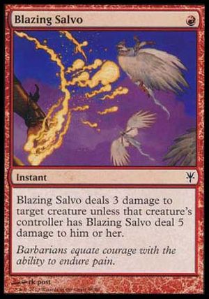 Blazing Salvo (Sorin vs. Tibalt)