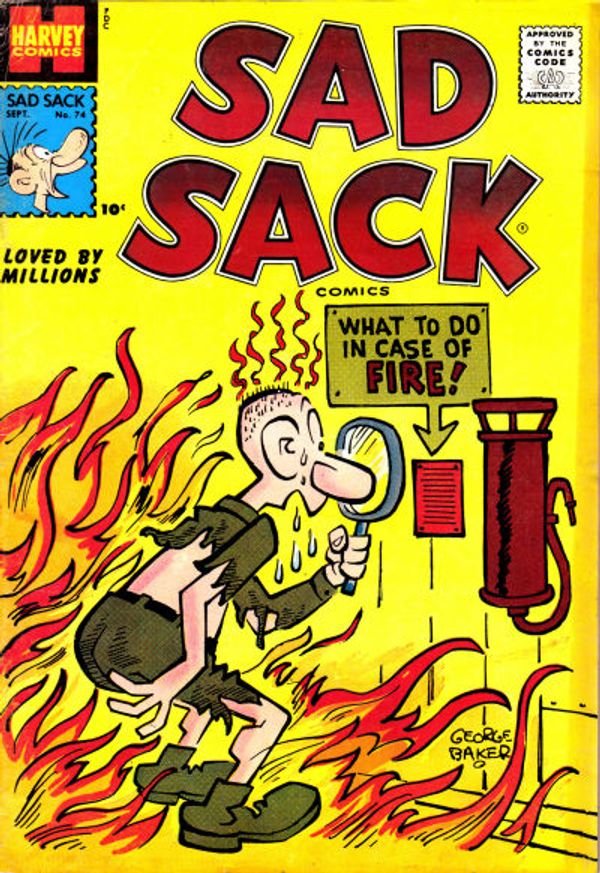 Sad Sack Comics #74
