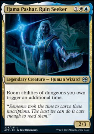 Hama Pashar, Ruin Seeker (Dungeons & Dragons: Adventures in the Forgotten Realms) Trading Card