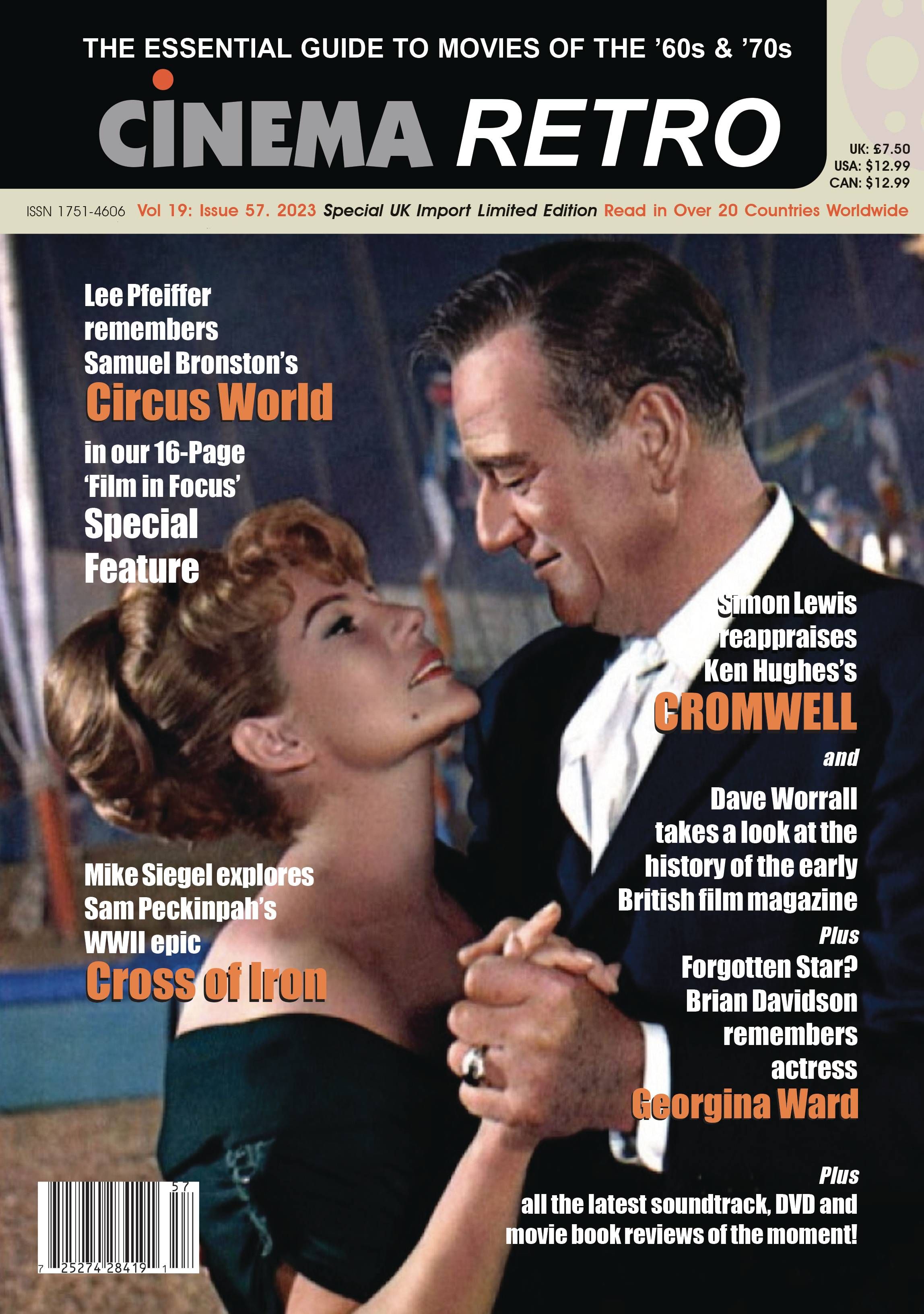 Cinema Retro #57 Magazine