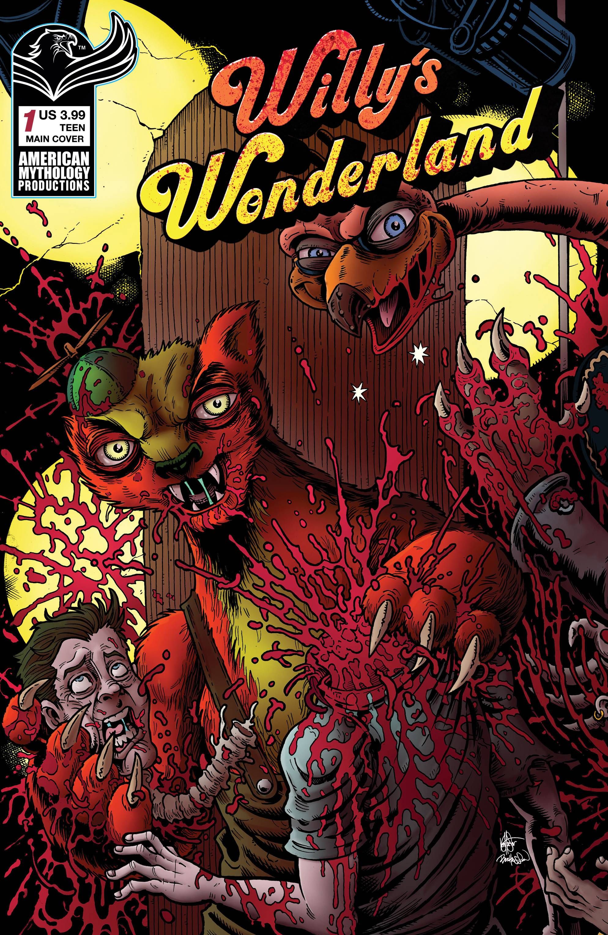 Willy's Wonderland Prequel Comic