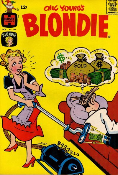 Blondie Comics Monthly #154 Comic
