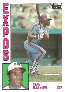 1982 Topps Tim Raines