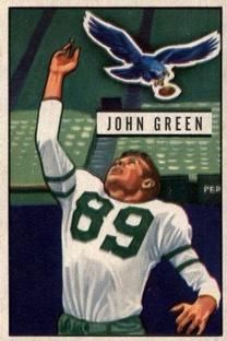 John Green 1951 Bowman #83 Sports Card