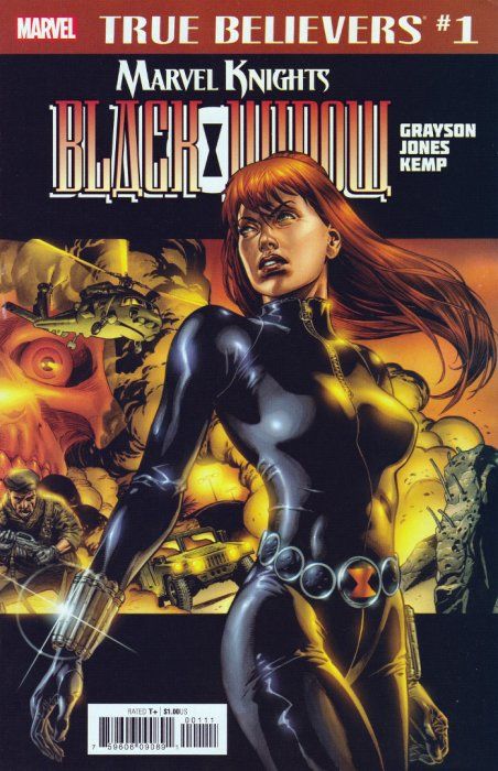 True Believers: Marvel Knights 20th Anniversary - Black Widow  #1 Comic