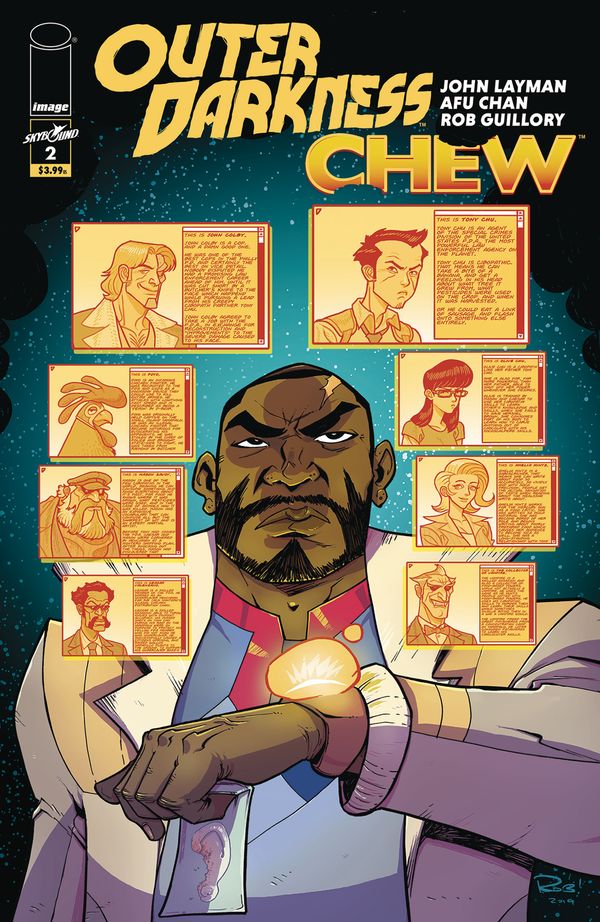 Outer Darkness/Chew #2 (Cover B Guillory)