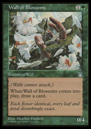 Wall of Blossoms (Stronghold) Trading Card