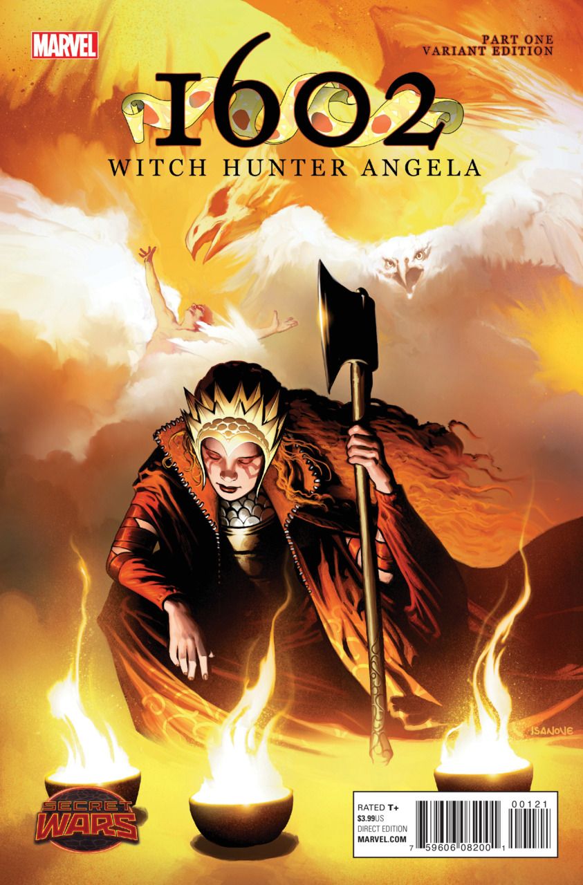 1602 Witch Hunter Angela Comic