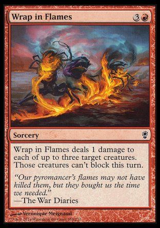 Wrap in Flames (Conspiracy) Trading Card