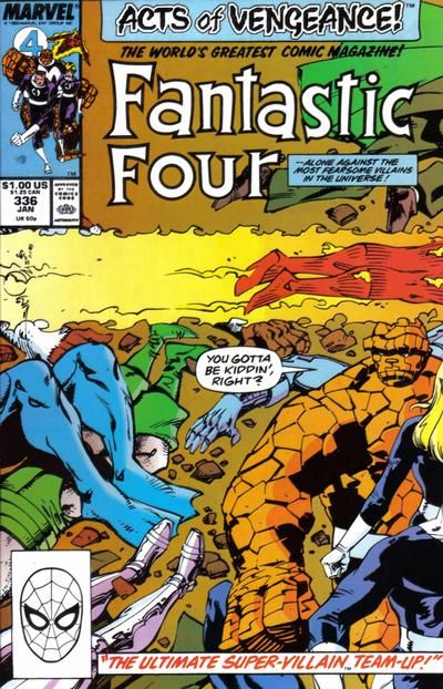 Fantastic Four #336 Comic