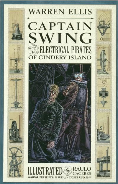 Captain Swing and the Electrical Pirates of Cindery Island #2 Comic