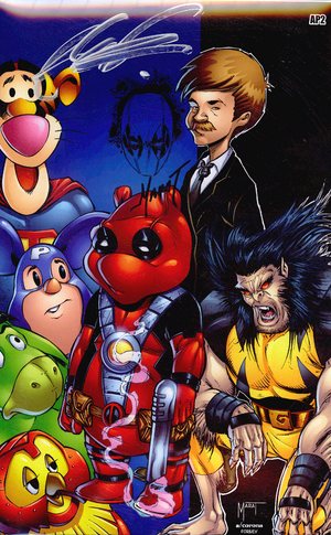 Do You Pooh #1 Nycc Red Virgin Ap Edition comic cover
