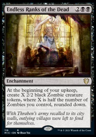 Endless Ranks of the Dead (Innistrad Midnight Hunt Commander Decks) Trading Card