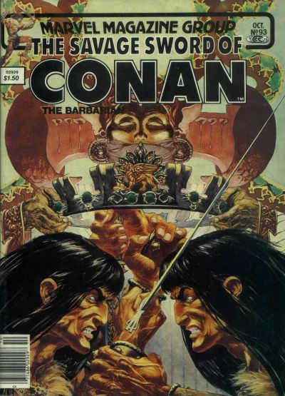 The Savage Sword of Conan #93 Comic