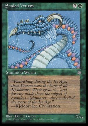 Scaled Wurm (Ice Age)