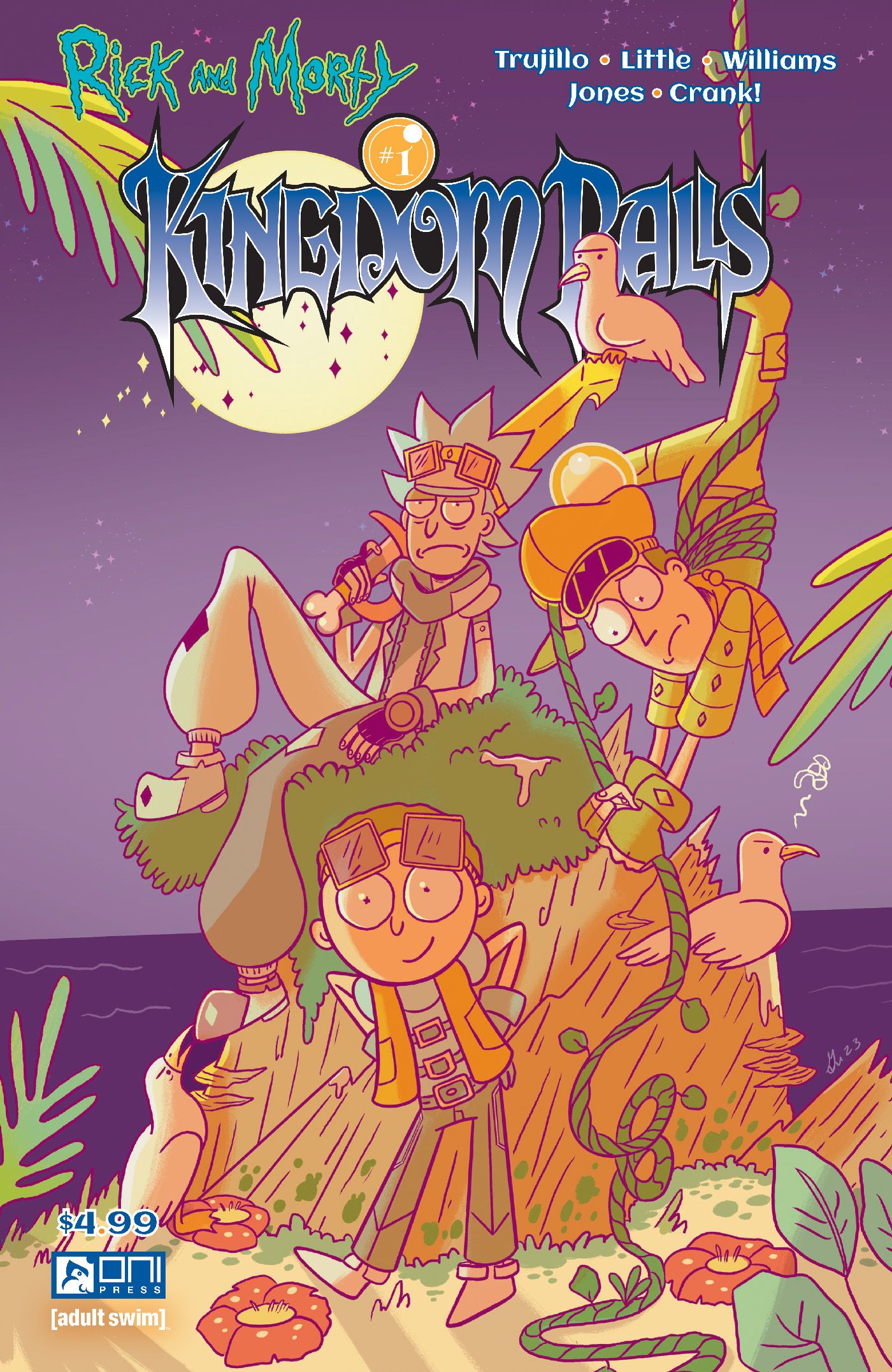 Rick And Morty: Kingdom Balls #1 (Cvr B Gina Allnatt Variant) Comic