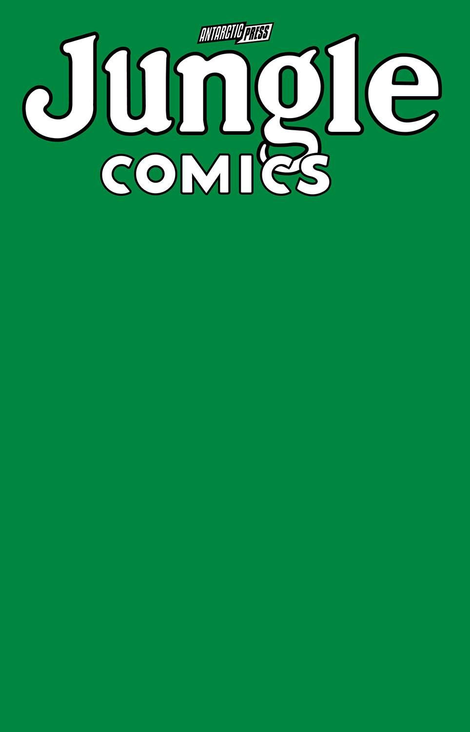 Jungle Comics Sketchbook (Jungle Green Edition) Comic