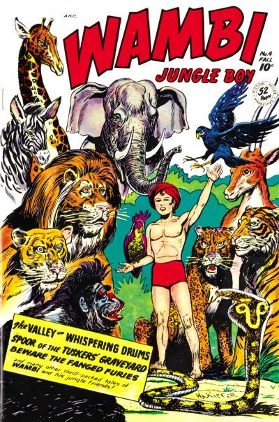 Wambi the Jungle Boy #4 Comic