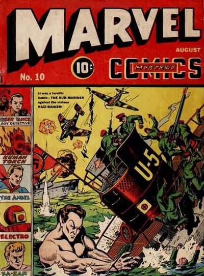 Marvel Mystery Comics #10 Comic