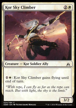 Kor Sky Climber (Oath of the Gatewatch) Trading Card