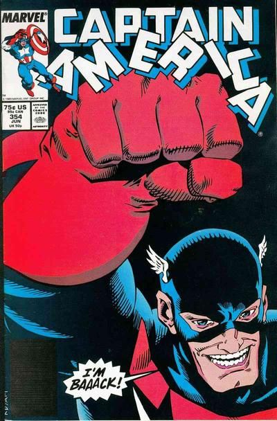 Captain America #354 Comic