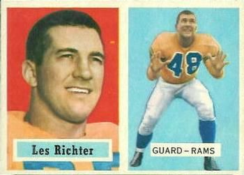 Les Richter 1957 Topps #10 Sports Card