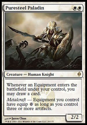 Puresteel Paladin (New Phyrexia)