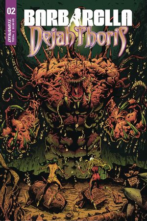 Barbarella/Dejah Thoris #2 (Cover B Hsieh)