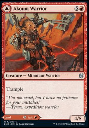 Akoum Warrior (Zendikar Rising)