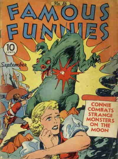 Famous Funnies #86 Comic