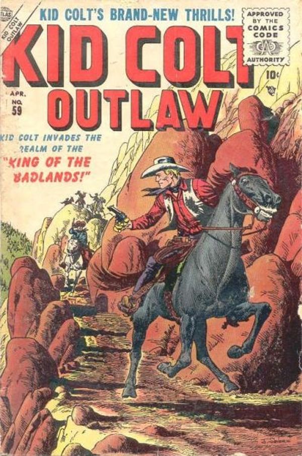 Kid Colt Outlaw #59