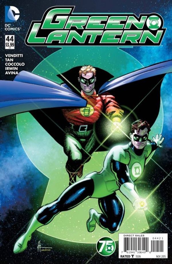 Green Lantern #44 (Green Lantern 75 Variant Cover)