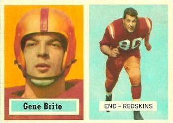 Gene Brito 1957 Topps #48 Sports Card
