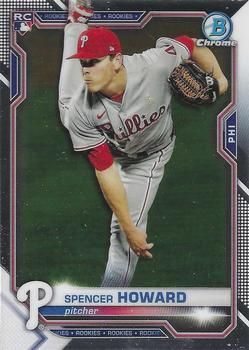 Spencer Howard 2021 Bowman Chrome Baseball #59 Sports Card
