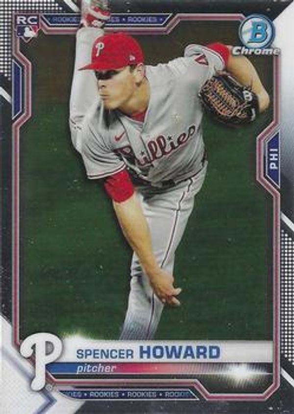 Spencer Howard 2021 Bowman Chrome Baseball #59