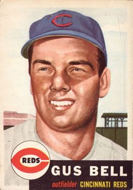 Gus Bell 1953 Topps #118 Sports Card