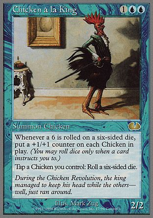 Chicken � la King (Unglued) Trading Card